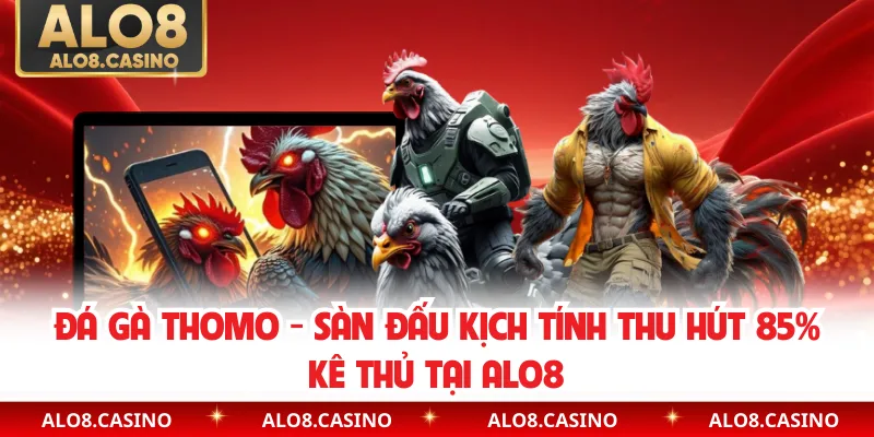 Đá Gà Thomo - Sàn Đấu Kịch Tính Thu Hút 85% Kê Thủ Tại ALO8