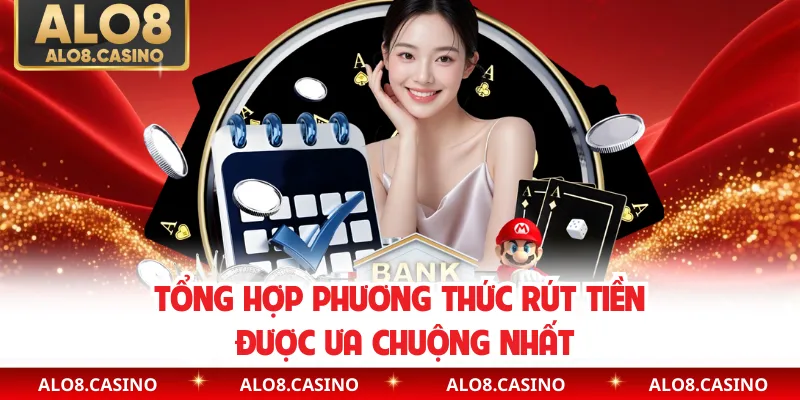 Tổng hợp phương thức rút tiền được ưa chuộng nhất